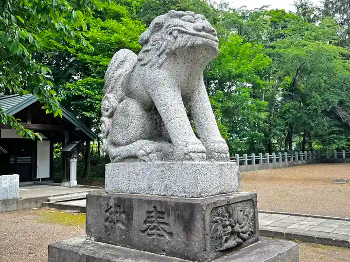 砂川神社の狛犬