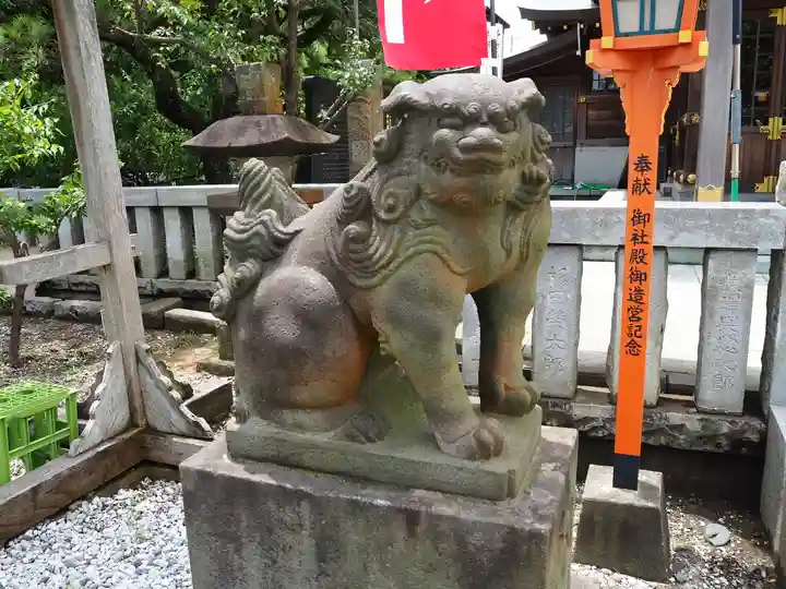 久里浜天神社の狛犬