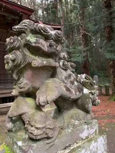 二荒山神社の狛犬