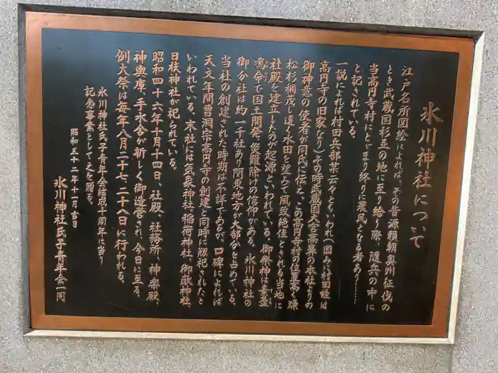 高円寺氷川神社(東京都)