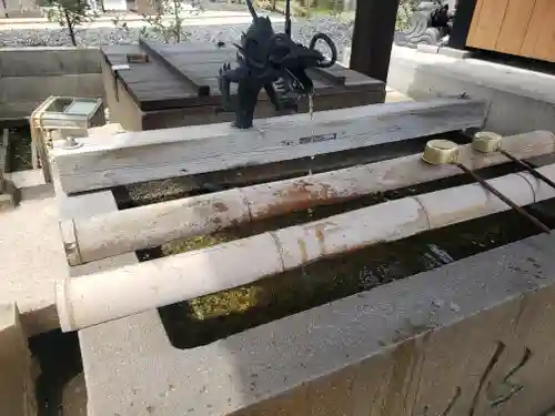 新善光寺の手水舎