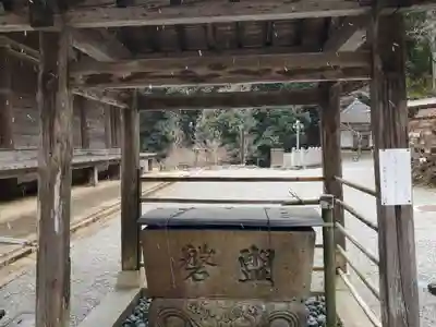 一乗寺の手水舎