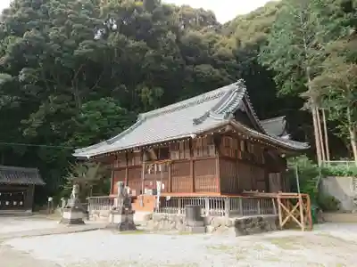 伊知多神社の本殿・本堂