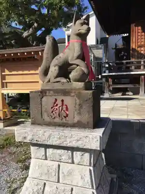 三輪里稲荷神社の狛犬