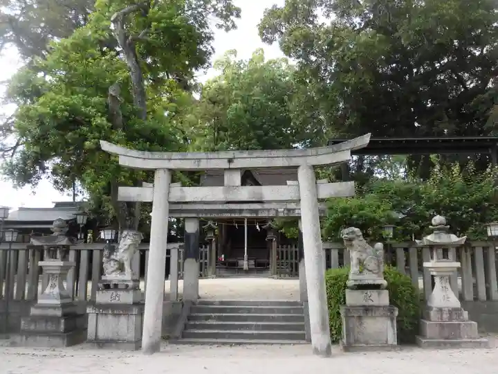 長野神社の鳥居