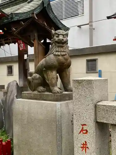 吉原神社の狛犬