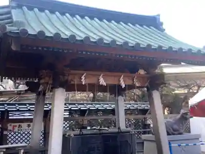 湯島天満宮の手水舎