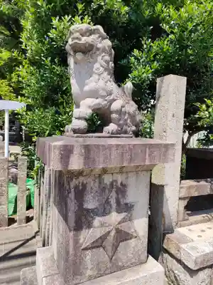 日置神社の狛犬