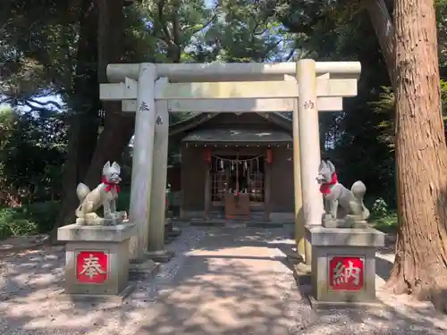 息栖神社の鳥居