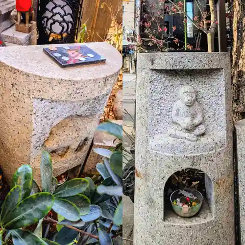 波除神社（波除稲荷神社）の像