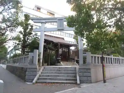 太田姫稲荷神社の鳥居