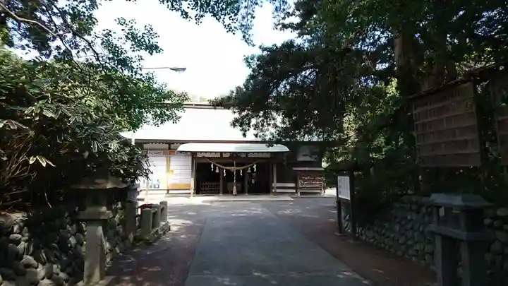 白羽神社の本殿・本堂