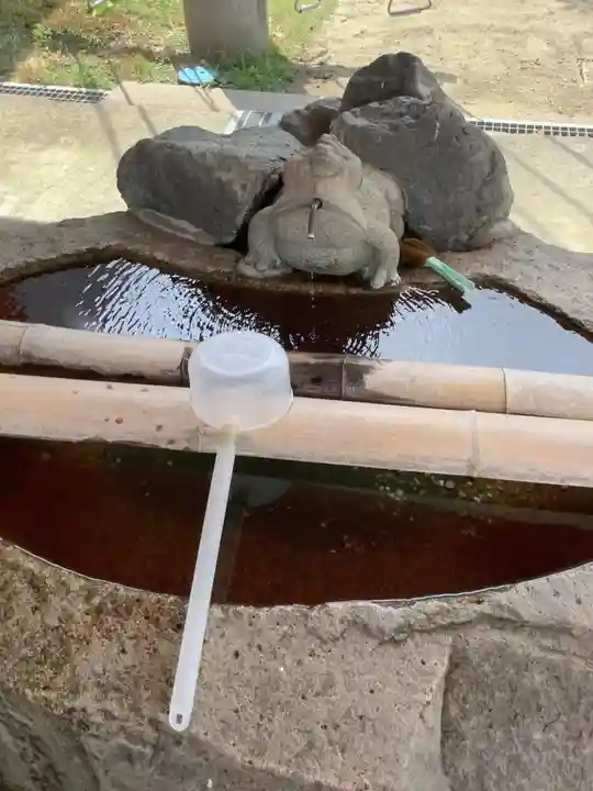 甚目寺の手水舎