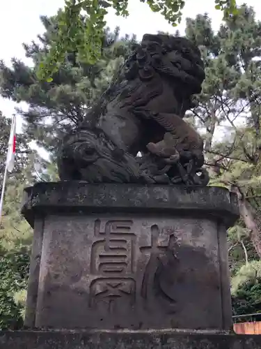 石神井氷川神社の狛犬