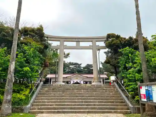 沖縄県護国神社の鳥居