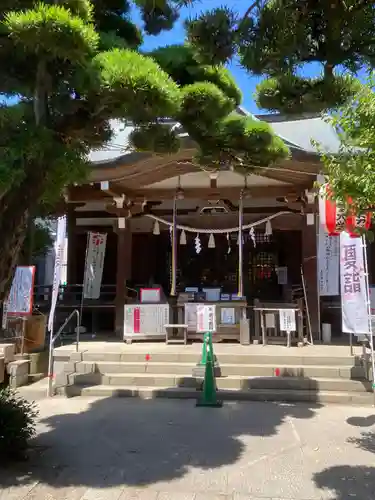 鳩森八幡神社の本殿・本堂