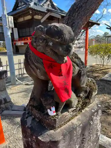 尾曳稲荷神社の狛犬