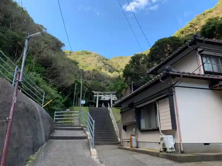 八幡神社の周辺