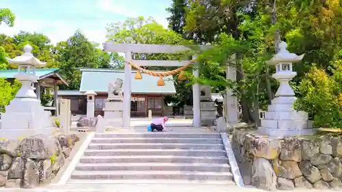 入見神社の鳥居