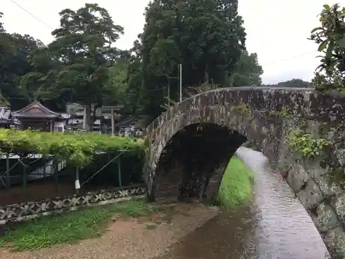 西寒多神社の周辺