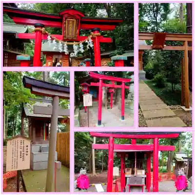 岩槻久伊豆神社の末社・摂社