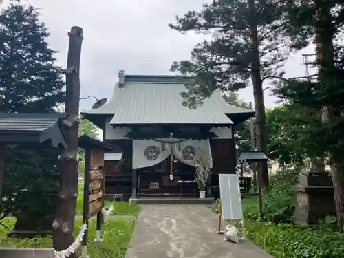 帯広三吉神社の本殿・本堂
