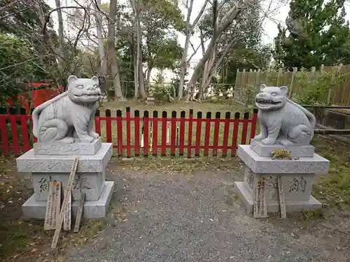 大江神社の狛犬