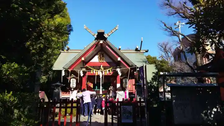 徳持神社の本殿・本堂