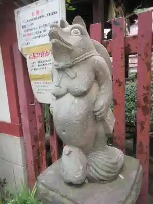 柳森神社の狛犬