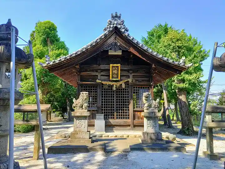八幡社(北一色八幡社)の本殿・本堂