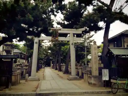 猪名野神社の鳥居