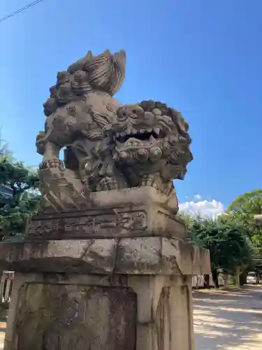 廣瀬神社の狛犬