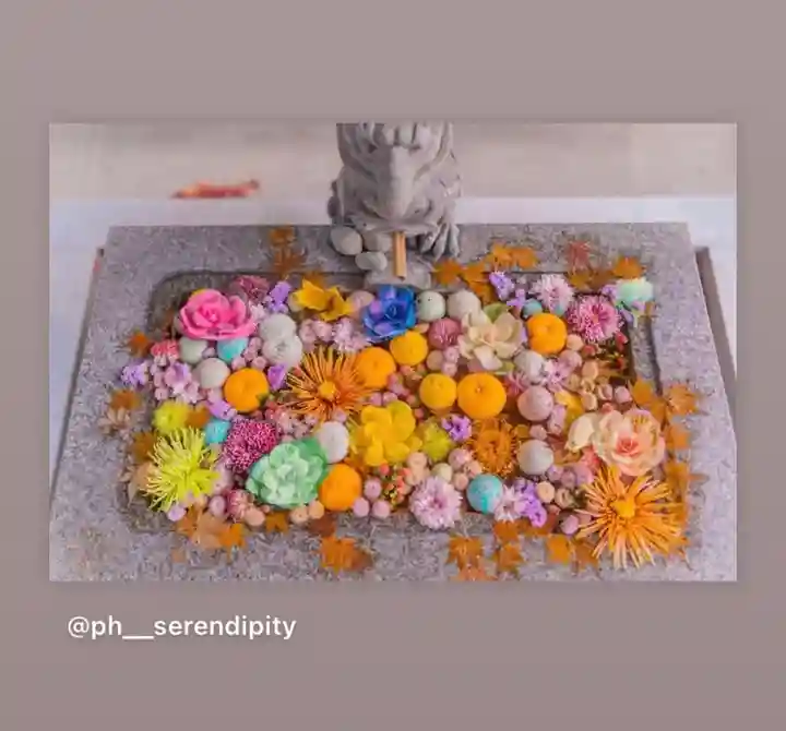 滑川神社 - 仕事と子どもの守り神の手水舎