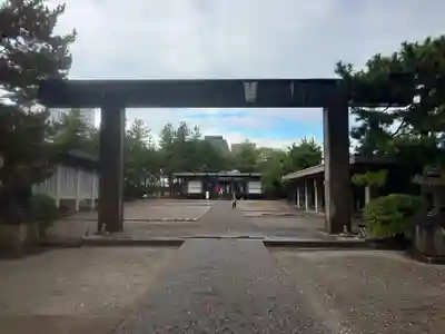 福井神社の鳥居