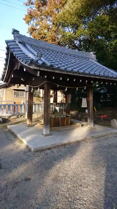 石刀神社の手水舎