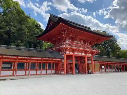 賀茂御祖神社（下鴨神社）の山門