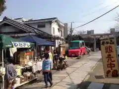 中道八阪神社のお祭り
