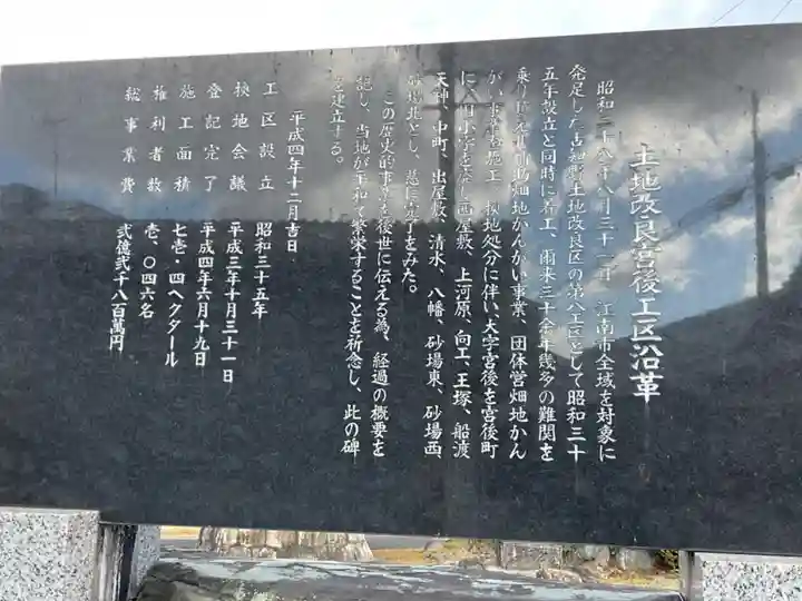 井出神社の歴史