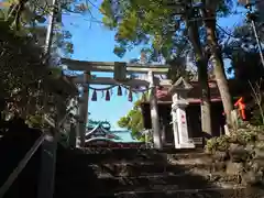 多摩川浅間神社の鳥居