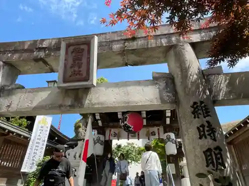 櫛田神社の鳥居