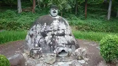 万治の石仏の仏像