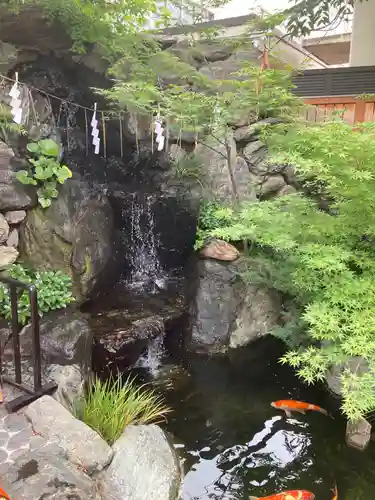 蛇窪神社の庭園