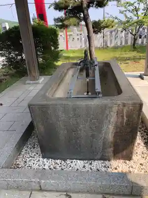 北海道東照宮の手水舎