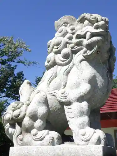 剣淵神社の狛犬