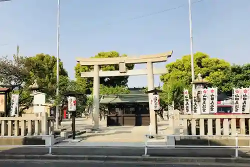 山田天満宮の鳥居