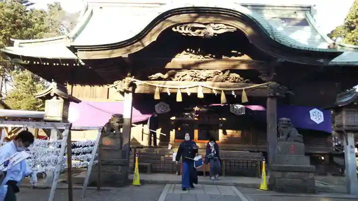 下総国三山 二宮神社の本殿・本堂