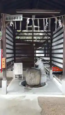 護王神社の手水舎