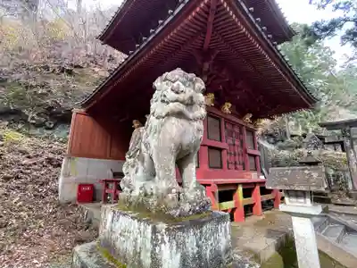 榛名神社の狛犬