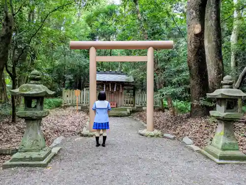 日前神宮・國懸神宮の鳥居