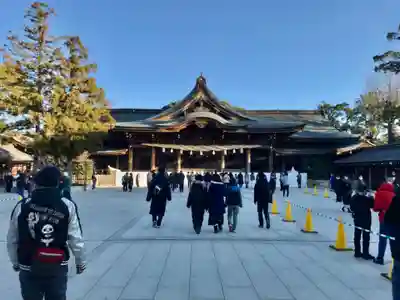 寒川神社の本殿・本堂